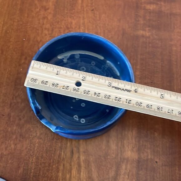 Handmade Porcelain Leaf Imprint Coaster Set - Picture 11 of 11